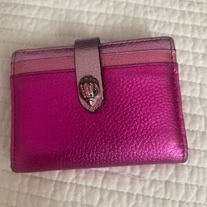 Metallic pic Kurt Geiger wallet